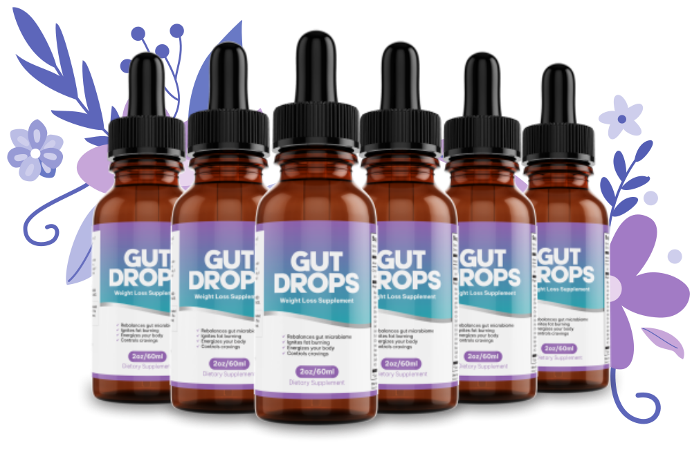 GutDrops 6 Bottles